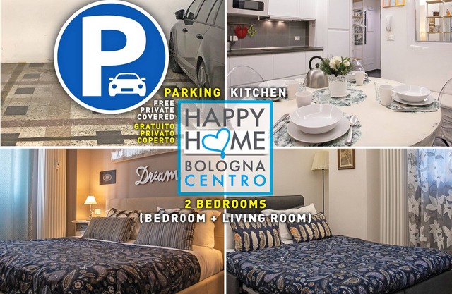 HAPPY HOME BOLOGNA CENTER *FREE private PARKING*