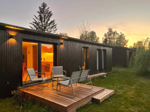 Haus 1 am Grimnitzsee - erstklassiges Design, mit eigenem Garten und nah am See