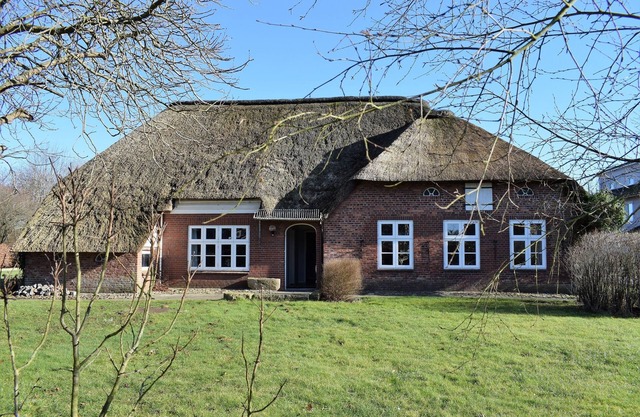 Haus Amsel - thatched roof house, bio sauna, garden, washing machine, terrace