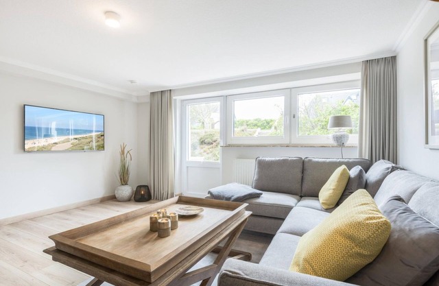 Haus Weissenburg Whg. garden east - Modern 3-room vacation apartment close to the beach