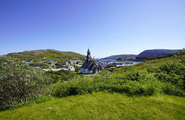 Havøysund house with a beautiful view