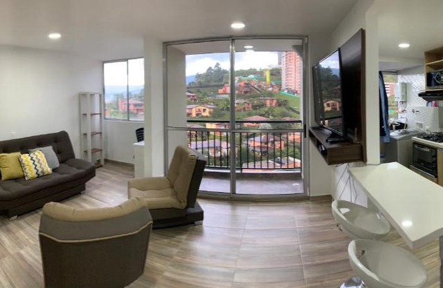 Hermoso apartamento en Sabaneta con excelente vista campestre