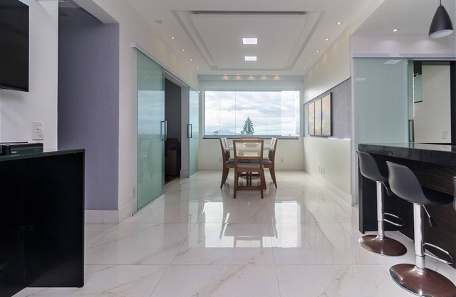 High level apartment, overlooking the Ipanema Sea and virgin Atlantic Forest