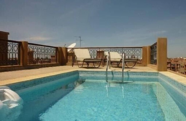 High standing apartment center of gueliz with swimming pool