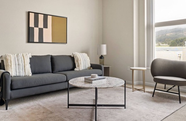 Hip South SF 1BR w/ W/D, Gym, Pool, next to BART & TJ, by Blueground