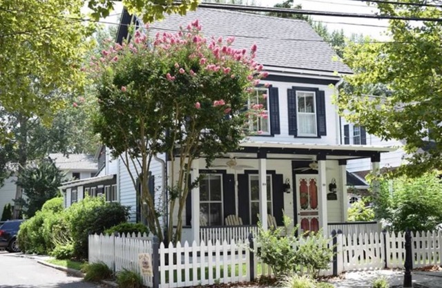Historic cottage on tree lined Washington Street - Pet Friendly! Fenced yard
