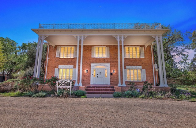 Historic Governor’s Mansion across from Texas Tech