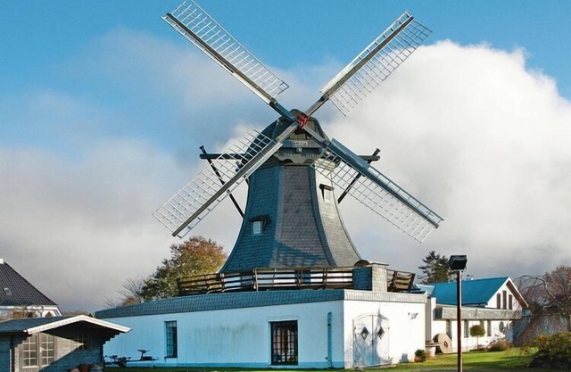 Historic Mill in Medelby near Baltic Beaches