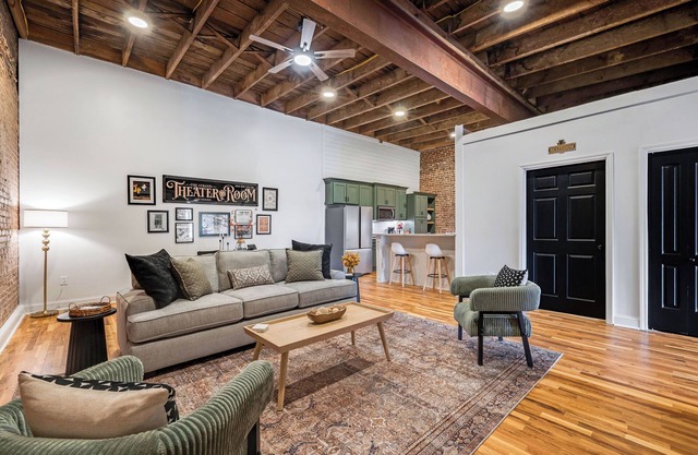 Historic Strand Theater Loft - Luxury Downtown Hartselle Retreat!
