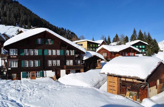 Holiday apartment Mürren for 1 - 6 persons with 3 bedrooms - Holiday apartment in one or multi-famil