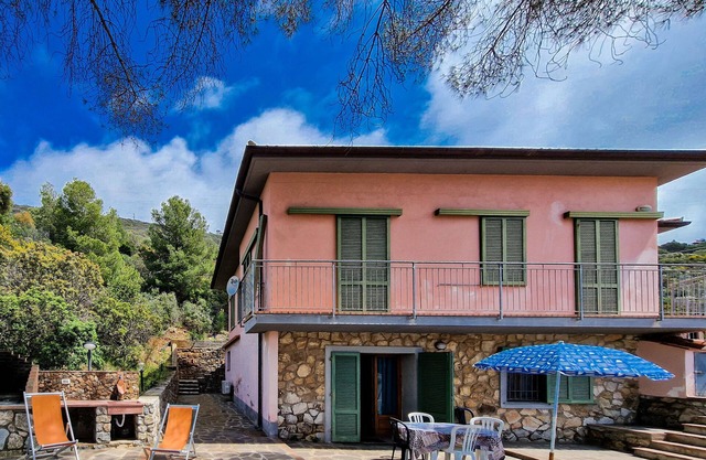 Holiday Apartment "Villa Mirella Bilocale" with Private Terrace, A/C & Wi-Fi
