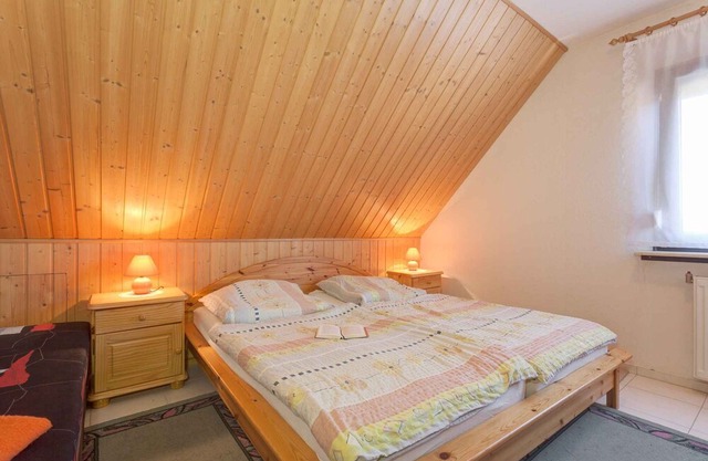 Holiday apartment with large garden and campfire place