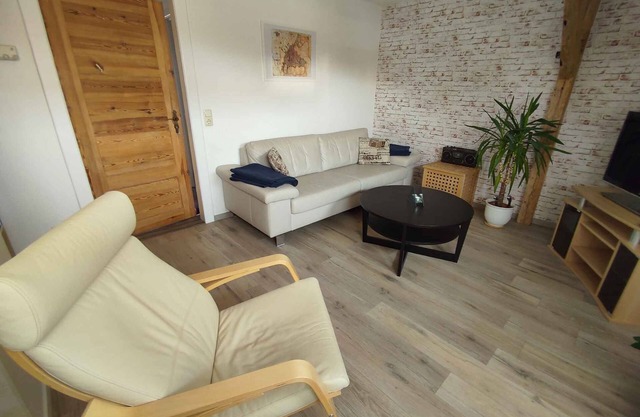 Holiday apartment with terrace in the garden