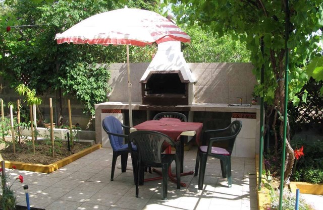 Holiday apartment with terrace and balcony