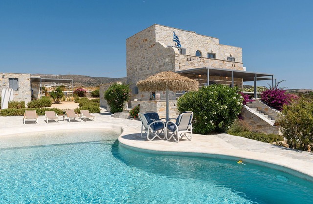 Holiday Home 'Aegean Seashell' with Sea View, Wi-Fi and Air Conditioning