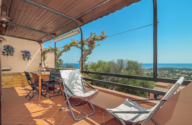 Holiday Home 'Bouganville House' with Sea View, Private Terrace and Shared Garden