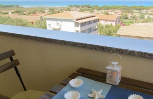Holiday Home 'Casa Vacanza Sa Petra Ruja B' with Sea View, Balcony and Air Conditioning