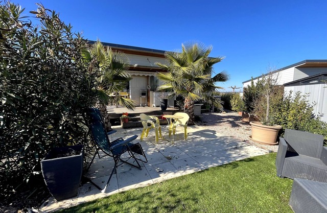 Holiday Home 'Chalet Avec Piscine Couverte' with Shared Pool, Private Terrace and Air Conditioning