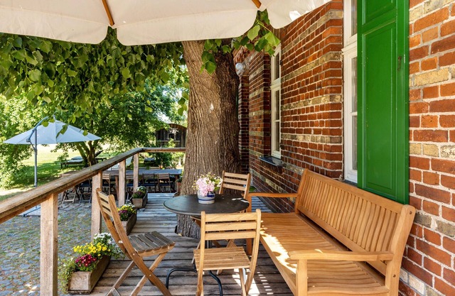 Holiday Home 'Der Flusshof, Ferienhaus' with Shared Terrace, Shared Garden and Wi-Fi