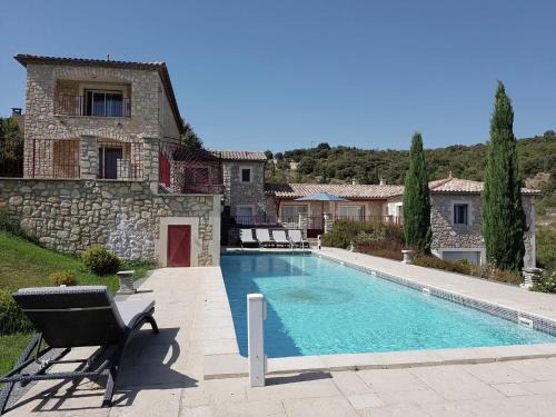 Holiday home with views and private pool