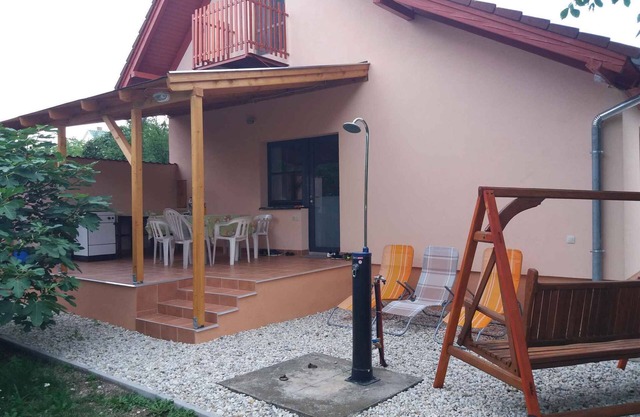 Holiday home near Lake Balaton, barbecue