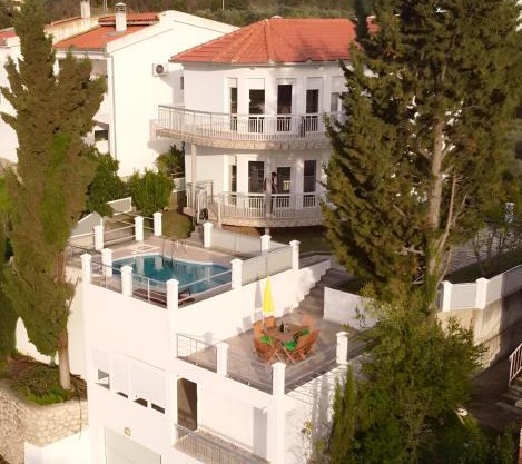 holiday home private villa with a pool