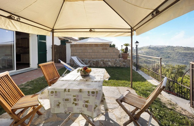 Holiday Home 'Timo' with Sea View, Shared Pool & A/C
