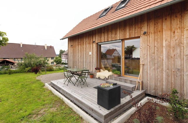 Holiday Home 'Tinyhaus Am Bussen' with Private Terrace and Private Garden