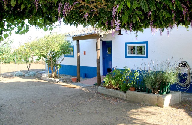 Holiday house in rural area overlooking the dam of Caia.
