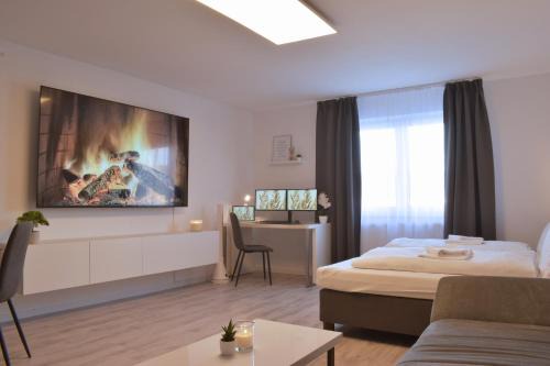 Holiday&Stay, Apartment Stay, Küche, 85Zoll TV, WLAN