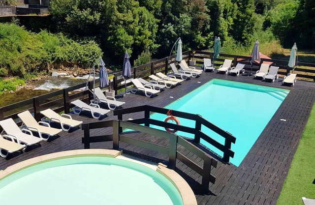 Homerez - Chalet for 2 ppl. with shared pool at Branca - Albergaria-a-Velha