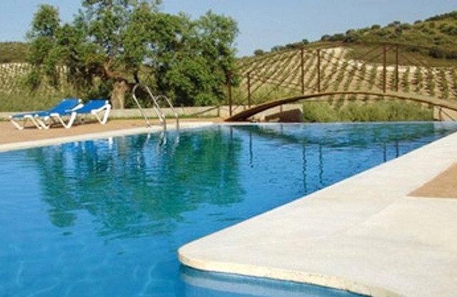 Homerez - Beautiful house for 5 ppl. with shared pool and terrace at Estepa