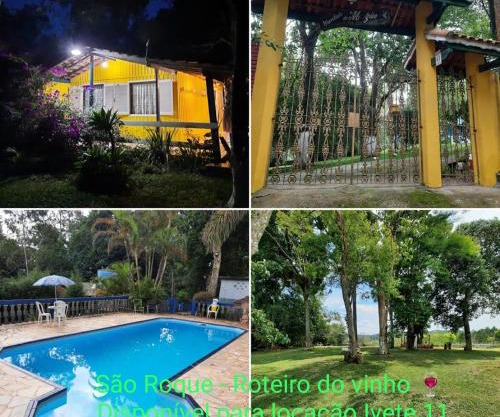 Hospedagem Chalé pousada Chácara Cantinho do Mozão
