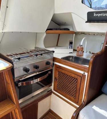 Hospedagem exclusiva no veleiro