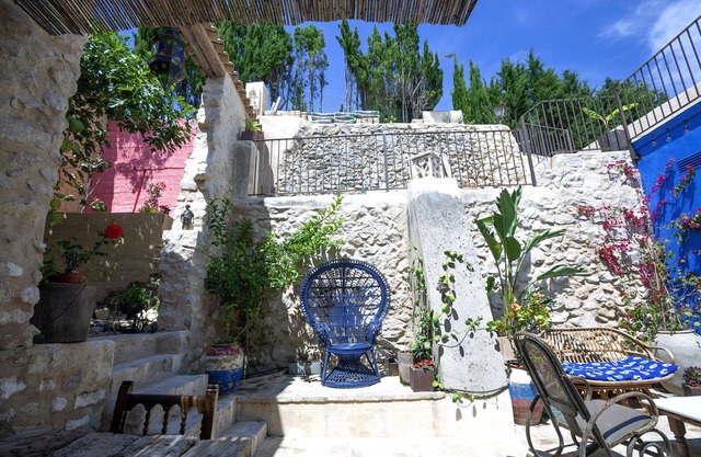 HOUSE BETWEEN SEA & MOUNTAIN IN A SMALL VILLAGE IN THE MIDDLE OF ORANGE TREES