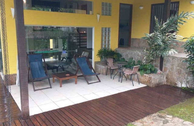 House in Angra condominium with private beach