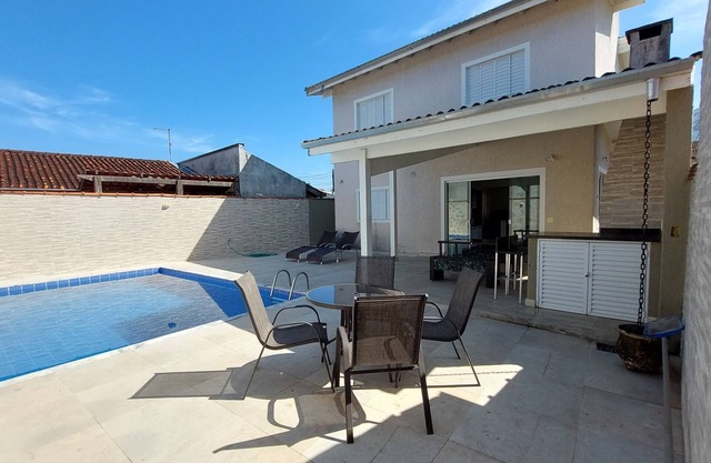 House in Caraguatatuba, gated community, with private pool and Wi-Fi