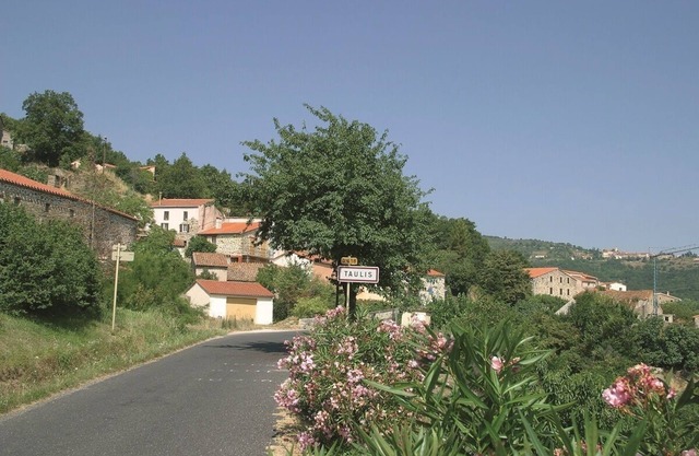 House in Taulis Catalan in the hinterland near Perpignan