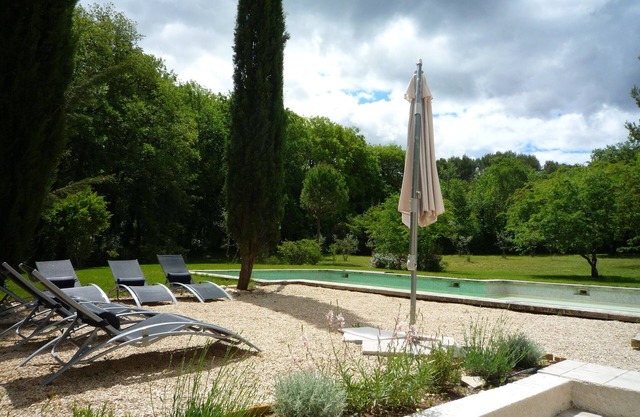 House on large property with pool