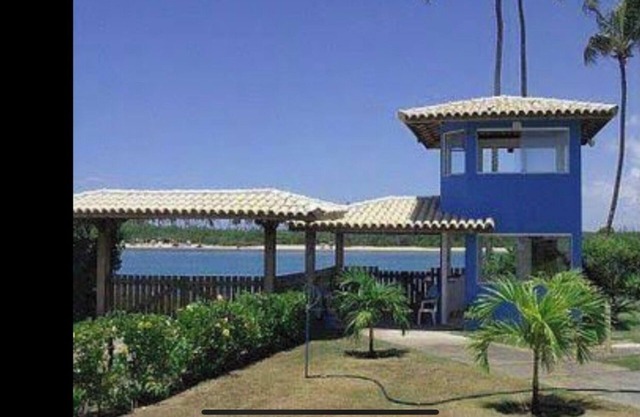 House on the beach where the river meets the sea, 30 meters from the beach