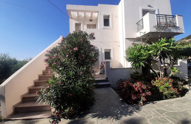 House surrounded by olive trees Petras Sitia