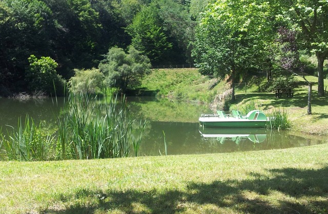 House with private ponds
