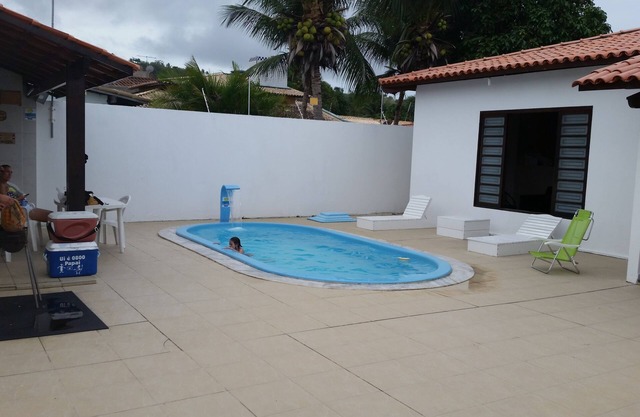 House with 03 bedrooms, swimming pool, 200 meters from Barra de São Miguel Beach