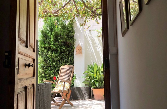 House with garden a stone's throw from the center of Valencia and the beach