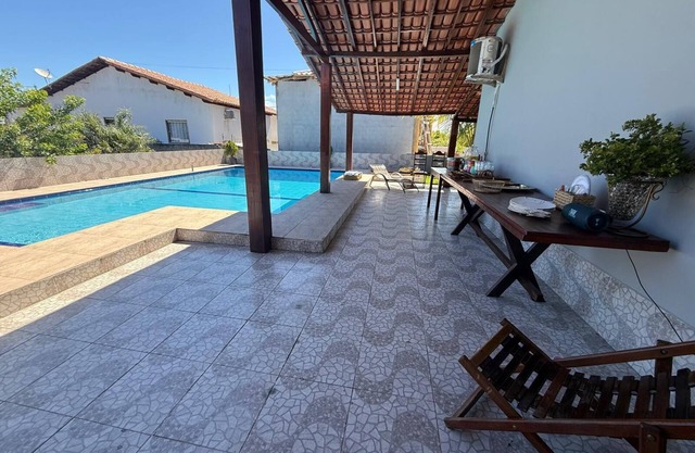 House with Pool in Guaratiba Beach for 15 people