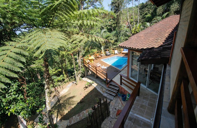 House with pool on Félix beach Ubatuba