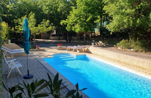 House with swimming pool near Aix en Provence.