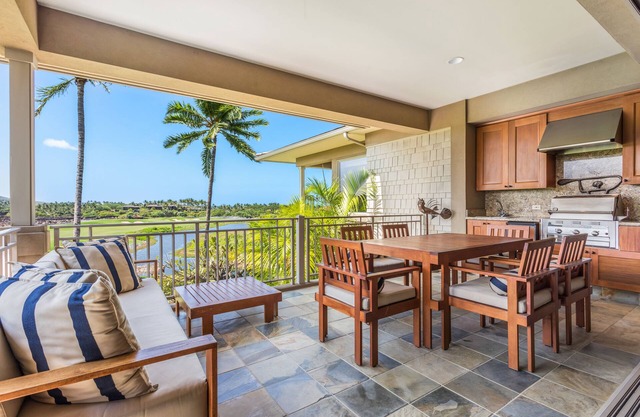 Hualalai Waiulu Villa 137D~Great views overlooking Punawai Pond+Golf Course