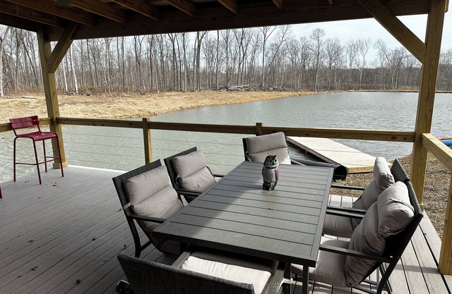 Hunter's Heaven overlooking private lake on 70 acres.