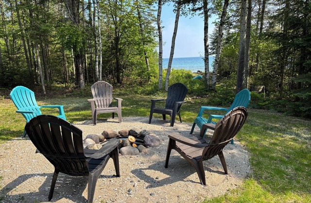 Huron House: 4-bedroom family-friendly house near Mackinac Island, on Lake Huron
